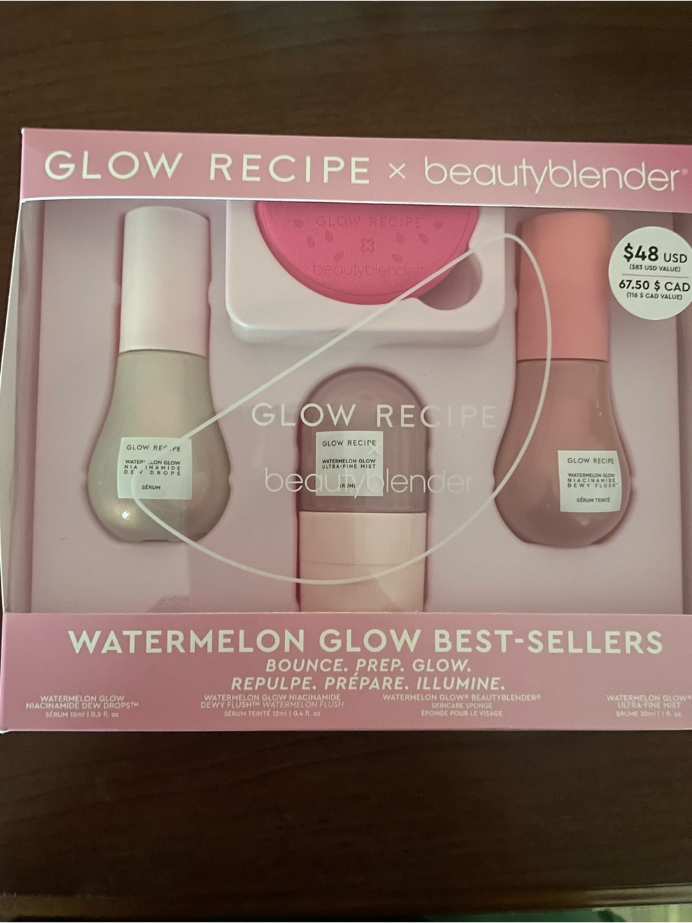 Glow Recipe Watermelon Glow Best-Sellers Set - Pink